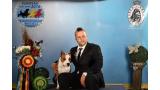 American Staffordshire Terrier. Alea Jacta Est Hispania. Exc. 1ª   CACIB   BOS.