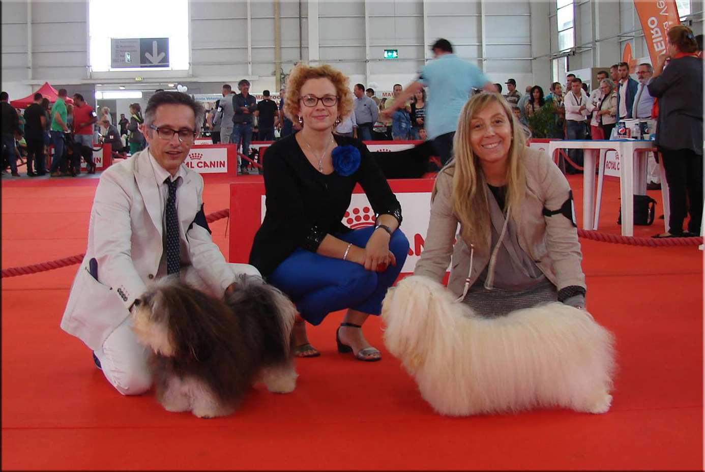 Pilar y Luis Alberto ganando en Madrid.