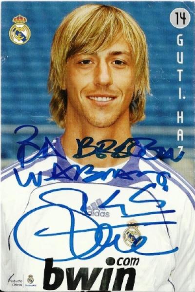 Rottweiler. Guti  jugador del Real Madrid.