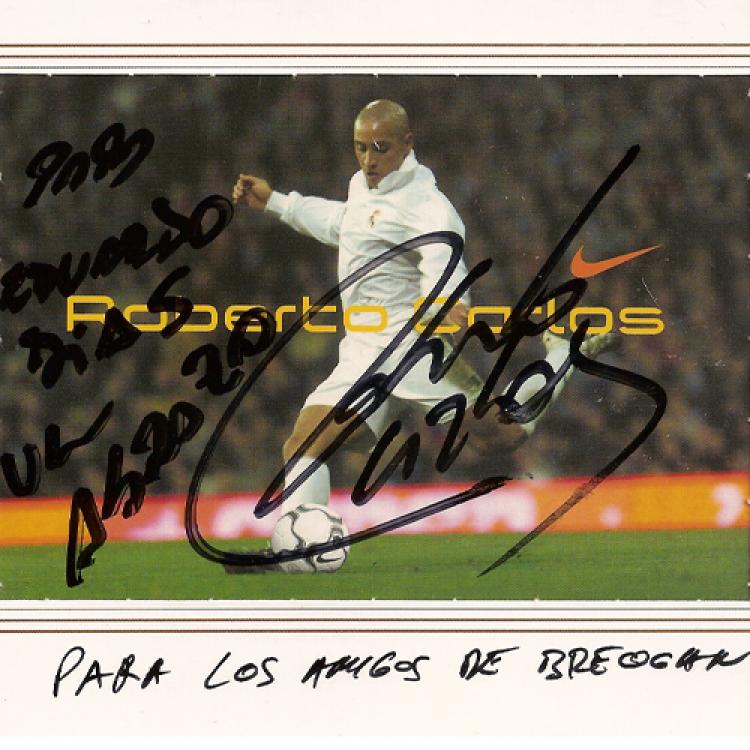 Rottweiler. Dedicatoria del jugador del Real Madrid  Roberto Carlos.