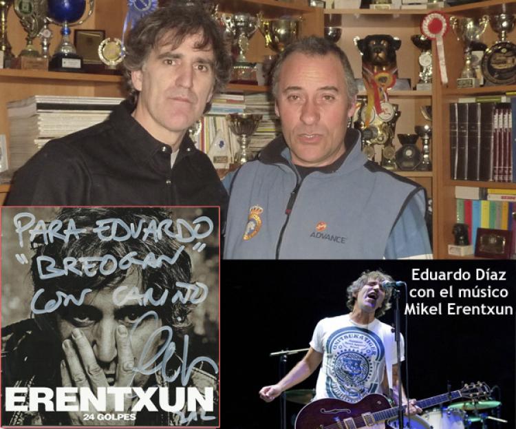 Rottweiler. Visita del músico Mikel Erentxun. Rottweiler. Visita del músico Mikel Erentxun.