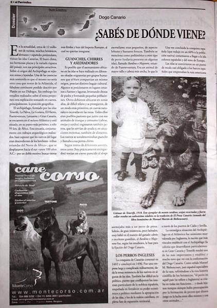Dogo Canario. Pagina 6. Dogo Canario. Pagina 6.