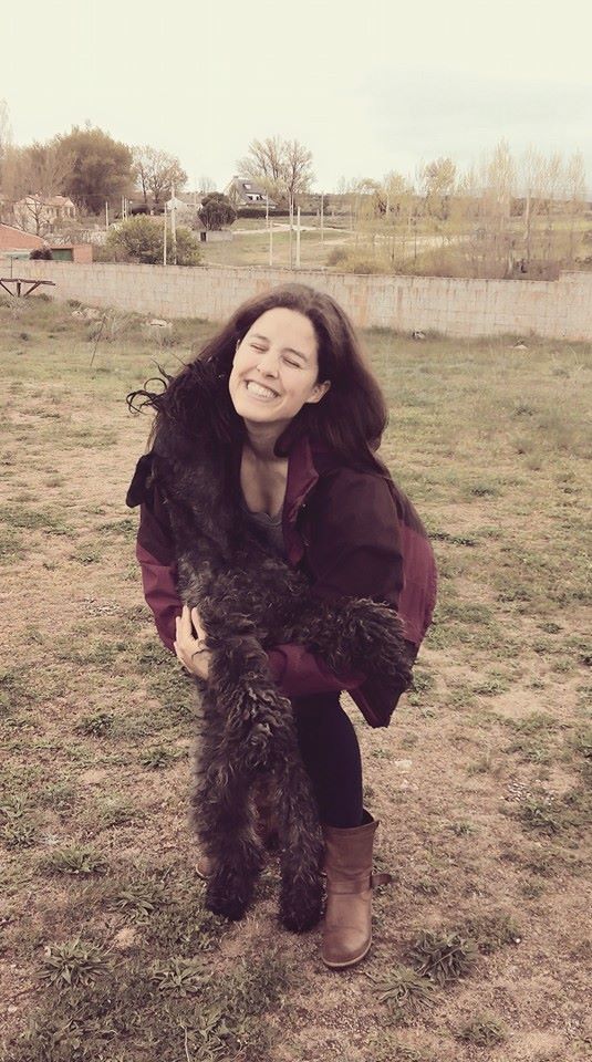 Kerry Blue Terrier. Kris con Leto Atreides de La Cadiera.