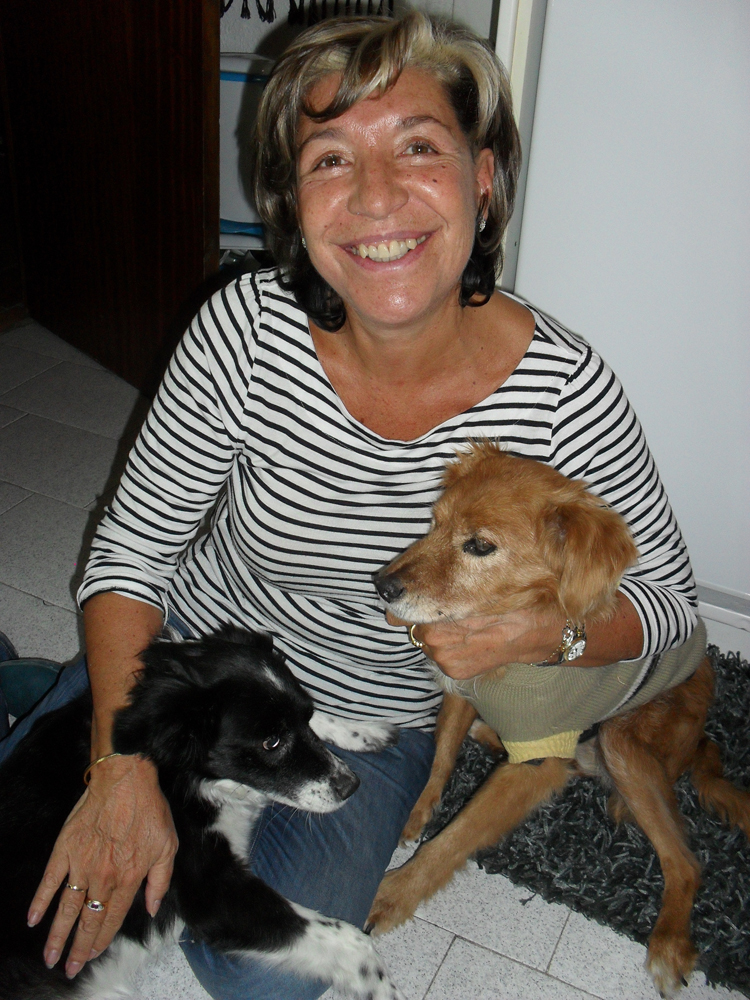 Lola con Tanis y Tulita