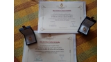 Diplomas e Insignias R.S.C.E. a los 20 años.