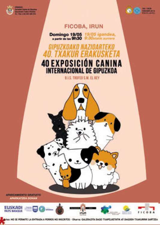 XL EXPOSICIÓN INTERNACIONAL CANINA DE GIPUZKOA