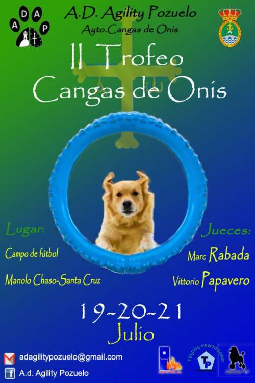 Agility. II TROFEO DE AGILITY DE CANGAS DE ONÍS (Asturias   España)