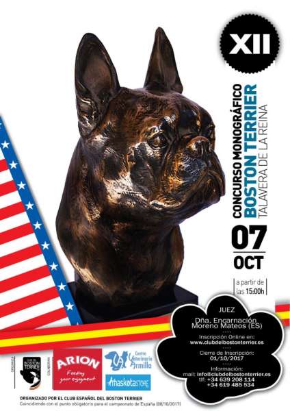 Club Español del Boston Terrier - Belleza. XII Concurso Monográfico del Boston Terrier (Toledo   España)