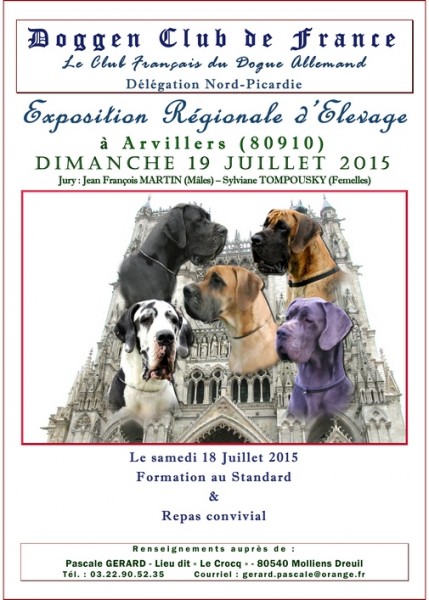 DOGGEN CLUB DE FRANCE - Dogo Alemán. 