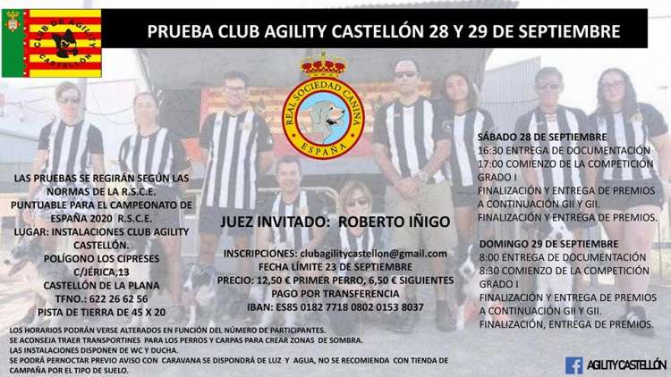 Agility. Prueba de Agility (Castellón   España)