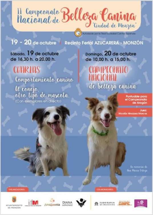 Belleza. II CAMPEONATO NACIONAL DE BELLEZA CANINA (Huesca   España)