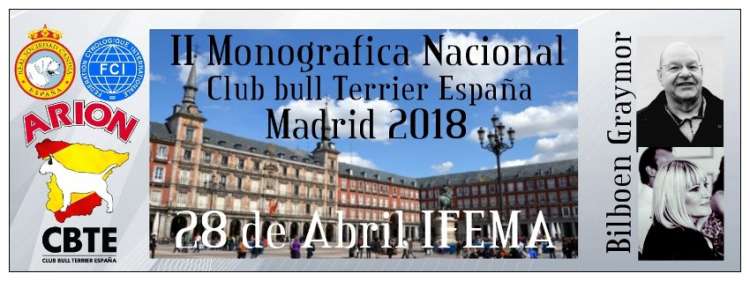 CLUB BULL TERRIER ESPAÑA - Belleza. II MONOGRÁFICA NACIONAL DEL CLUB BULL TERRIER DE ESPAÑA (Madrid   España)