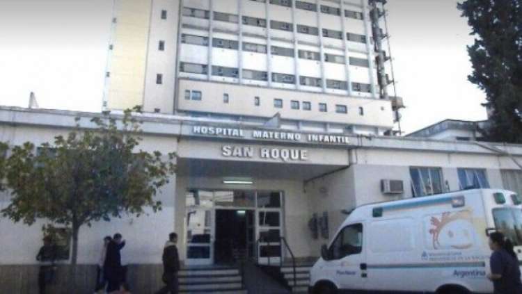 Hospital materno infantil San Roque donde se encuentra recluido el menor.