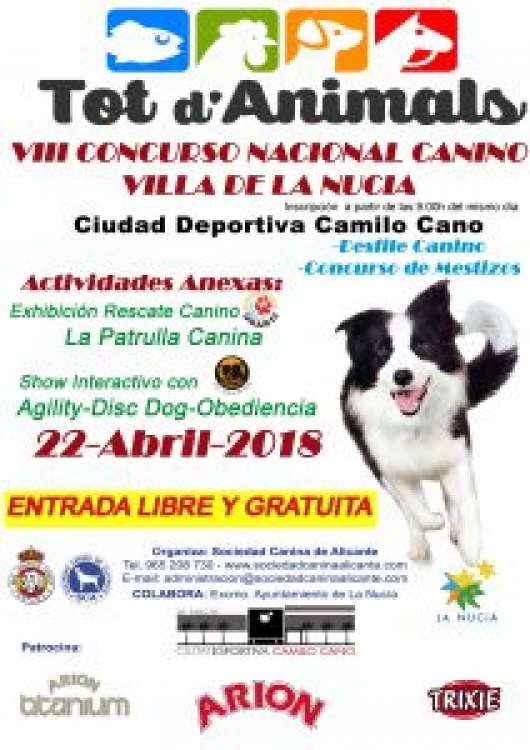 Concurso Nacional Canino La Nucía