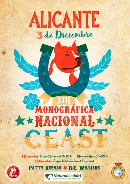 CLUB ESPAÑOL DEL AMERICAN STAFFORDSHIRE TERRIER - Belleza. XIII MONOGRÁFICA NACIONAL del AMERICAN STAFFORDSHIRE TERRIER (Alacant   España)