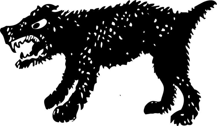 PETSmania - Logo perro agresivo.