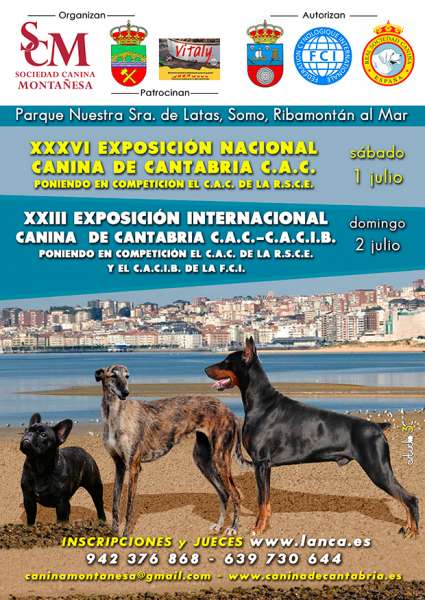 XXXVI Exposición Nacional Canina de Cantabria C.A.C.