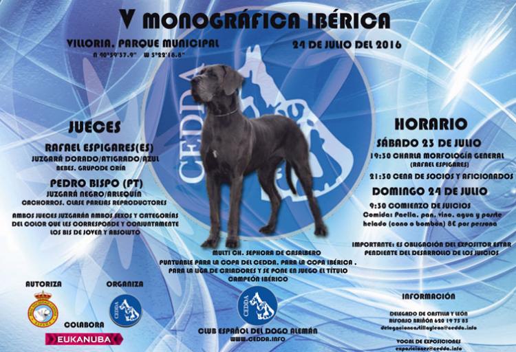 Dogo Alemán. Belleza. V MONOGRÁFICA IBÉRICA   DOGO ALEMÁN (Salamanca   España)