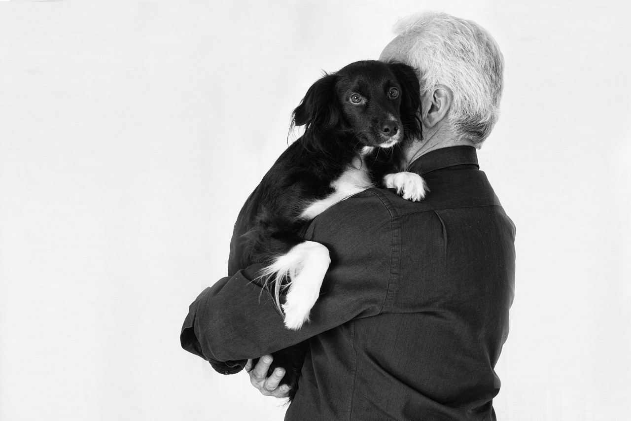 PETSmania - Perro abrazado a hombre