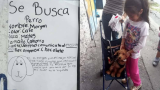 Niña elaboró su propio cartel para localizar a su perrito (Facebook Protectora de Animales México)