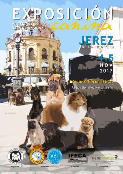 Belleza. XL EXPOSICION NACIONAL y XX EXP. INTERNACIONAL CANINA JEREZ DE LA FRONTERA (Cádiz   España)