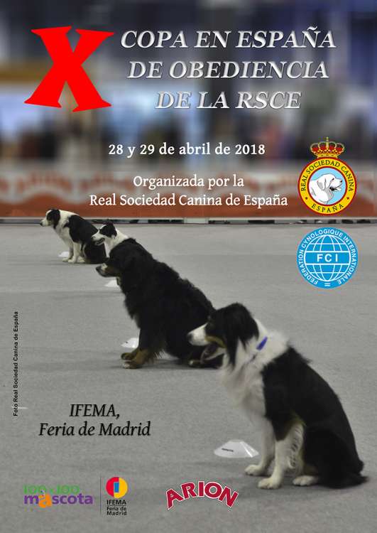 Real Sociedad Canina de España - Obediencia. X COPA DE ESPAÑA DE OBEDIENCIA DE LA RSCE (Madrid   España)